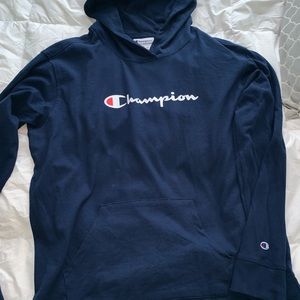 Oversized champions hoodie